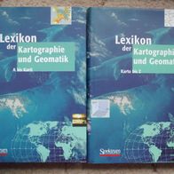 Lexikon der Kartographie und Geomatik, 2 Bände komplett, Bollmann/ Koch (2001)