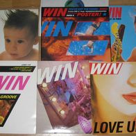 Win 6 x 12" Maxi synth pop 80´s