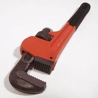 AERZETIX Rohrzange 18 Zoll 410mm | Doppelprofil T-Form - Spannbereich 71mm Für Klempner