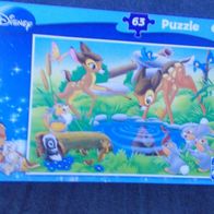 Bambi Puzzle 63 Teile Disney ab 5 Jahre gebraucht Schmid