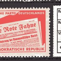 DDR 1958 40 Jahre Kommunistische Partei Deutschlands (KPD) MiNr. 672 Falz