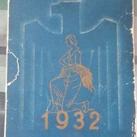 Staackmanns Almanach / TB- Erstauflage (??) aus 1932 !!!!! / RAR !!
