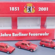 Brekina 930750 KdoW-Set 150 Jahre Berliner Feuerwehr