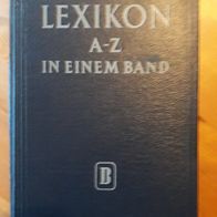 Lexikon A-Z in einem Band / Mammut Wissenswerk / DDR Ausgabe aus 1953 !!! TOP !