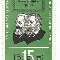 Briefmarke DDR: 1966 - 15 Pfennig - Michel Nr. 1175 - ungestempelt