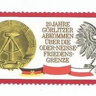 Briefmarke DDR: 1970 - 20 Pfennig - Michel Nr. 1591 - ungestempelt