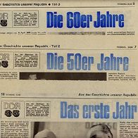 DDR Zeitung aus "Die Trommel "1984 ( drei Seiten ) Geschichte der DDR