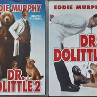 Dr. Dolittle 1 & 2 / 2 x Original VHS-Videos / Komödien / Eddie Murphy !