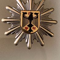 Bundespolizei Mützenstern mit 4 Splinten