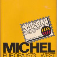 Michel Briefmarken- Katalog Europa West 1973 komplett