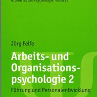Arbeits- und Organisationspsychologie 2 - Grundriss der Psychologie