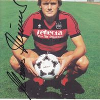 1. FC Nürnberg Autogrammkarte 1981 Thomas Brunner