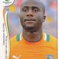 Panini Sammelbild zur Fussball WM 2014 Souleymane Bamba Nr.227 Elfenbeinküste