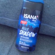 Isana Men 300ml 2in1Duschgel Blue Shadow für Haut und Haar Limitierte Edition