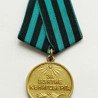 UdSSR Medaille "Für Einnahme Königsberg" Original