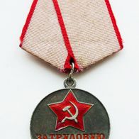 UdSSR Medaille "Für den Arbeitsheldenmut" Silber