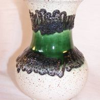 BAY Fat Lava Keramik Vase - 7014, 60/70er Jahre * **