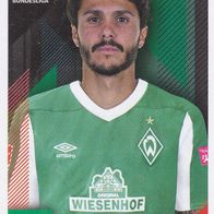 Werder Bremen Topps Sammelbild 2020 Leonardo Bittencourt Bildnummer 96