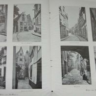Bilder aus Alt-Bremen Zeitungsbeilage 4-seitig Hasenpforte Prallengang ...