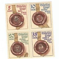 Briefmarke DDR: 1984 - Michel Nr. 2884 - 2887 - ungestempelt 4er Block
