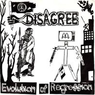 Disagree / Ungovern Mental - Split 7" (1996) Canada Crust-Punk / Limited Purple Vinyl