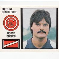 Panini Fussball 1981 Horst Dreher Fortuna Düsseldorf Bild 80