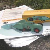 Atlas Dinky Toys Auto Union Rennwagen Rekordwagen 23D mit Zertifikat + Beiblatt