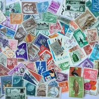 100 Briefmarken "Alle Welt" - Kiloware / Missionsware / Bunte Mischung