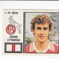 Panini Fussball 1981 Pierre Littbarski 1. FC Köln Bild 227