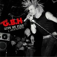G.B.H. - Give me fire LP (Live 1983 New Jersey / USA) + Insert / GBH / UK-Punk