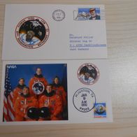 2 Belege Space Shuttle Flug 1990