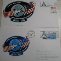 2 Belege Space Shuttle STS-51-D (1985)