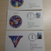 3 Belege Space Shuttle STS-81/82/84 (1997)