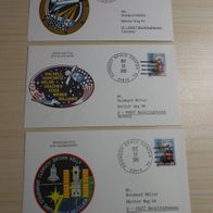 3 Belege Space Shuttle STS-101/103/106 (1999/2000)