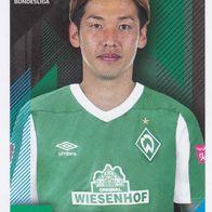 Werder Bremen Topps Sammelbild 2020 Yuya Osako Bildnummer 98