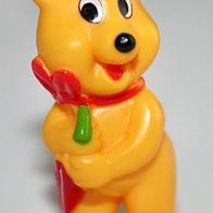 Fremdfiguren Haribo Glücksbärchen Goldbär 1995 Nr. 10 - mit Schirm. Werbefigur