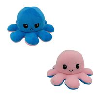 Emotion Gefüllte Puppe Süß Octopus Plüsch Oktopus Doppelseitiges Flip Wendepuppe 