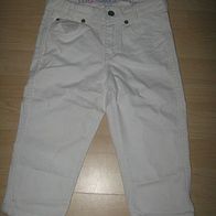 NEU tolle Capri - Hose / Jeans weiß H&M LOGG Gr.128 NEU (0814)