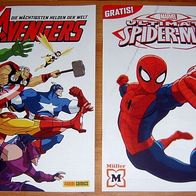Spiderman Comic Marvel Panini & Avengers - Heft mit POSTER - NEU ! Ultimate Spiderman