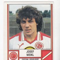 Panini Fußball 1982 Josef Weikl Fortuna Düsseldorf Bild Nr 147