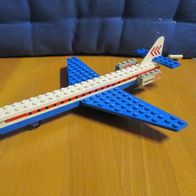 Lego 687, Caravelle Plane, BJ 1973, gebraucht, Original Sticker komplett !!!!
