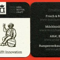 Bierdeckel Ruecherei Bubendorf Bezirk Liestal BL/ Kanton Basel-Landschaft Schweiz
