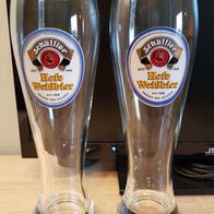 Weizenbiergläser Schäffler Bräu 0,5 l 2 Stück