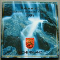 Offiz. KMS Finnland 2004 Rahasarja I mit Medaille Europ. Union