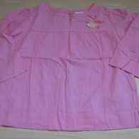 niedliche Tunika - Bluse H&M Gr.122/128 rosa süßer Stick (0814)