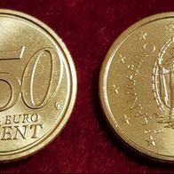 14563(1) 50 Cent (San Marino) 2019 in UNC .............. von * * * Berlin-coins * * *