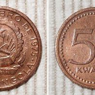 Münze Angola 50 Kwanzas o.J. [1975]