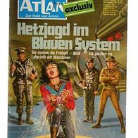 Atlan 252 Hetzjagd im Blauen System * 1976 Dirk Hess