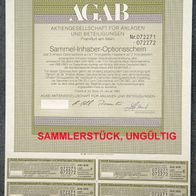 Aktiengesellschaft für Anlagen und Beteiligungen 2er-OS 1990-1993