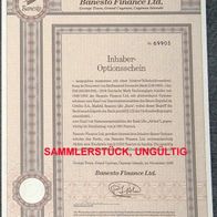 Banesto Finance Ltd. 66er-OS 1988-1993